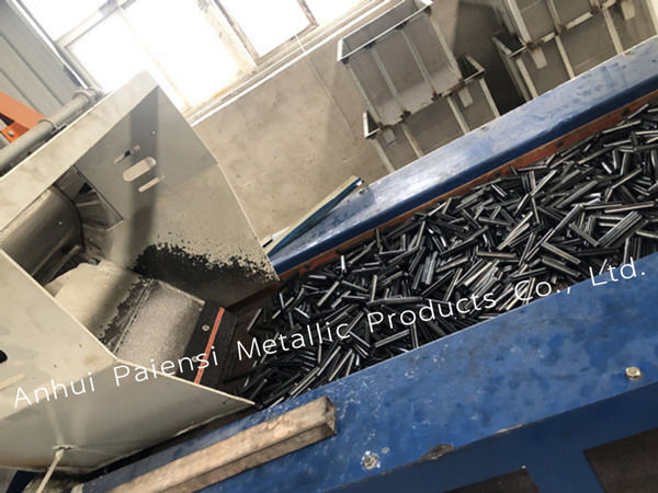 Tige à ressort lourde du zinc M4x35 - devoir -/goupille élastique de cylindre/tige à ressort encochée/goupille/goupille/clavette renversées pin-ISO8752/DIN1481 1
